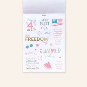 Holiday Sticker Book (12 Month)