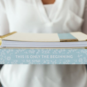 Work Planner and box with "this is only the beginning"