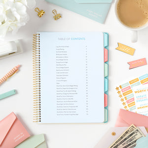 2026 money planner table of contents