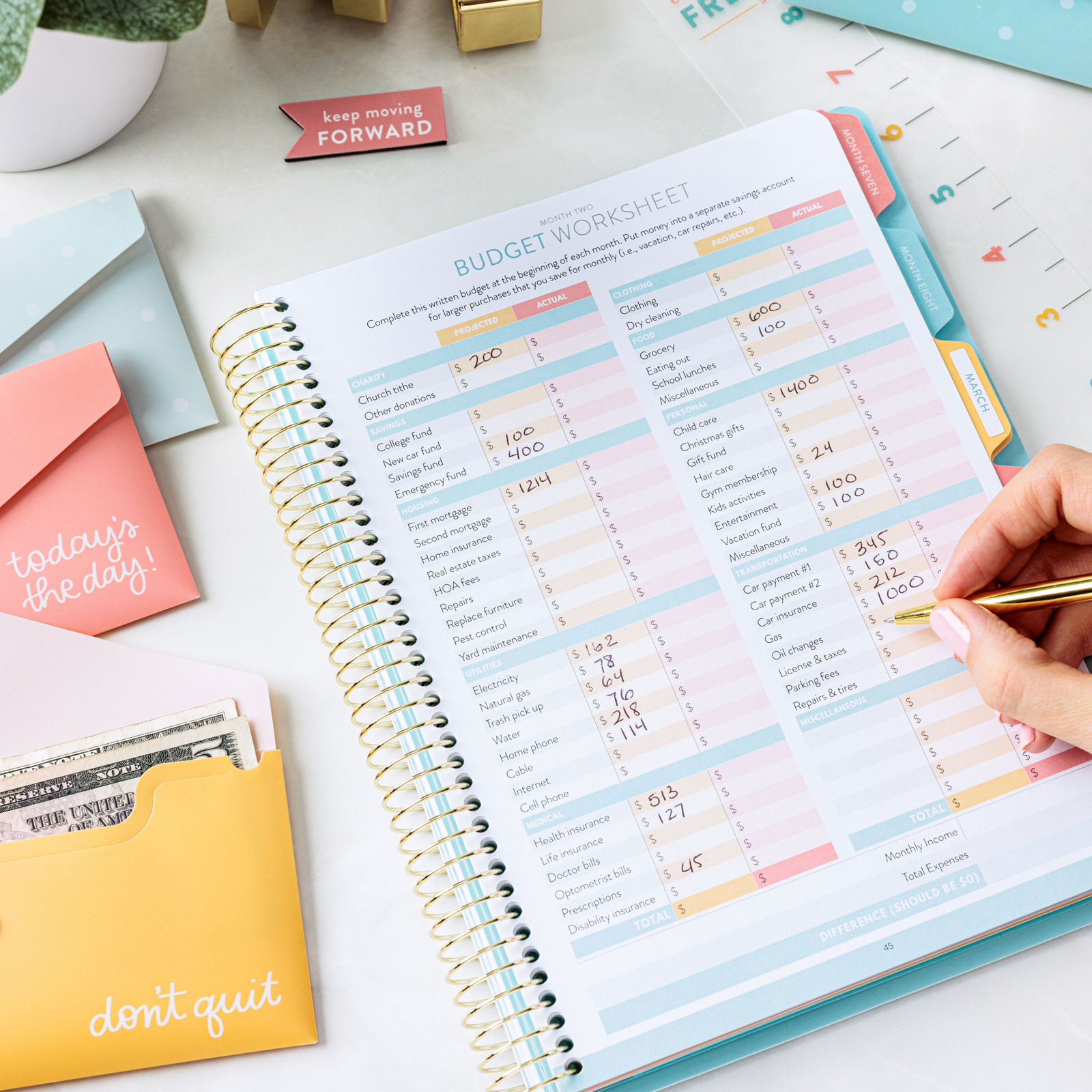 money planner budget