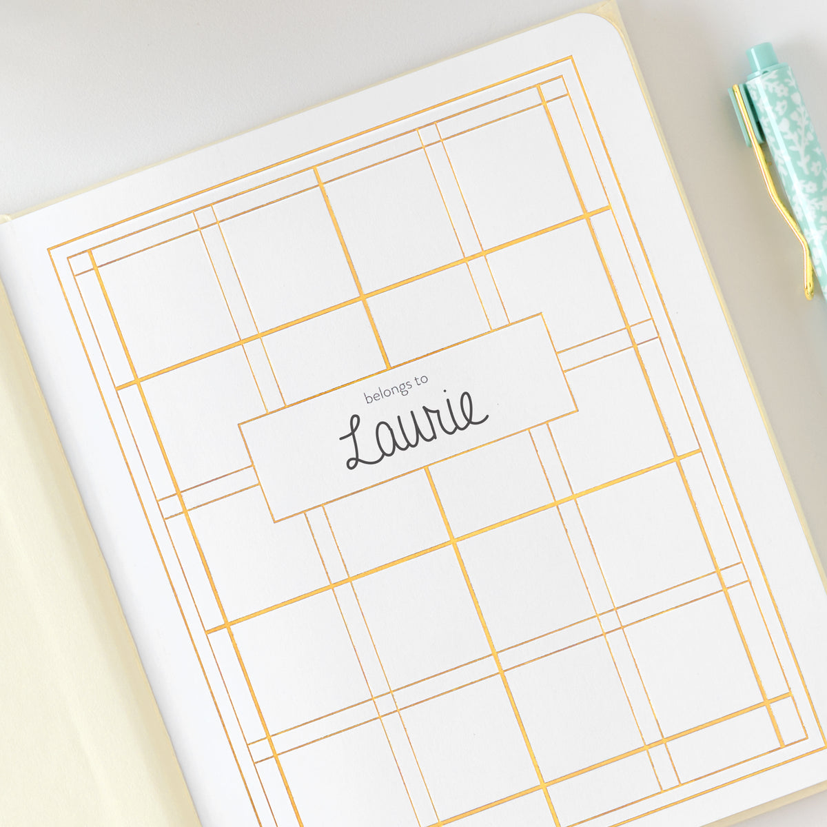 password book edition 2 belongs to page close up