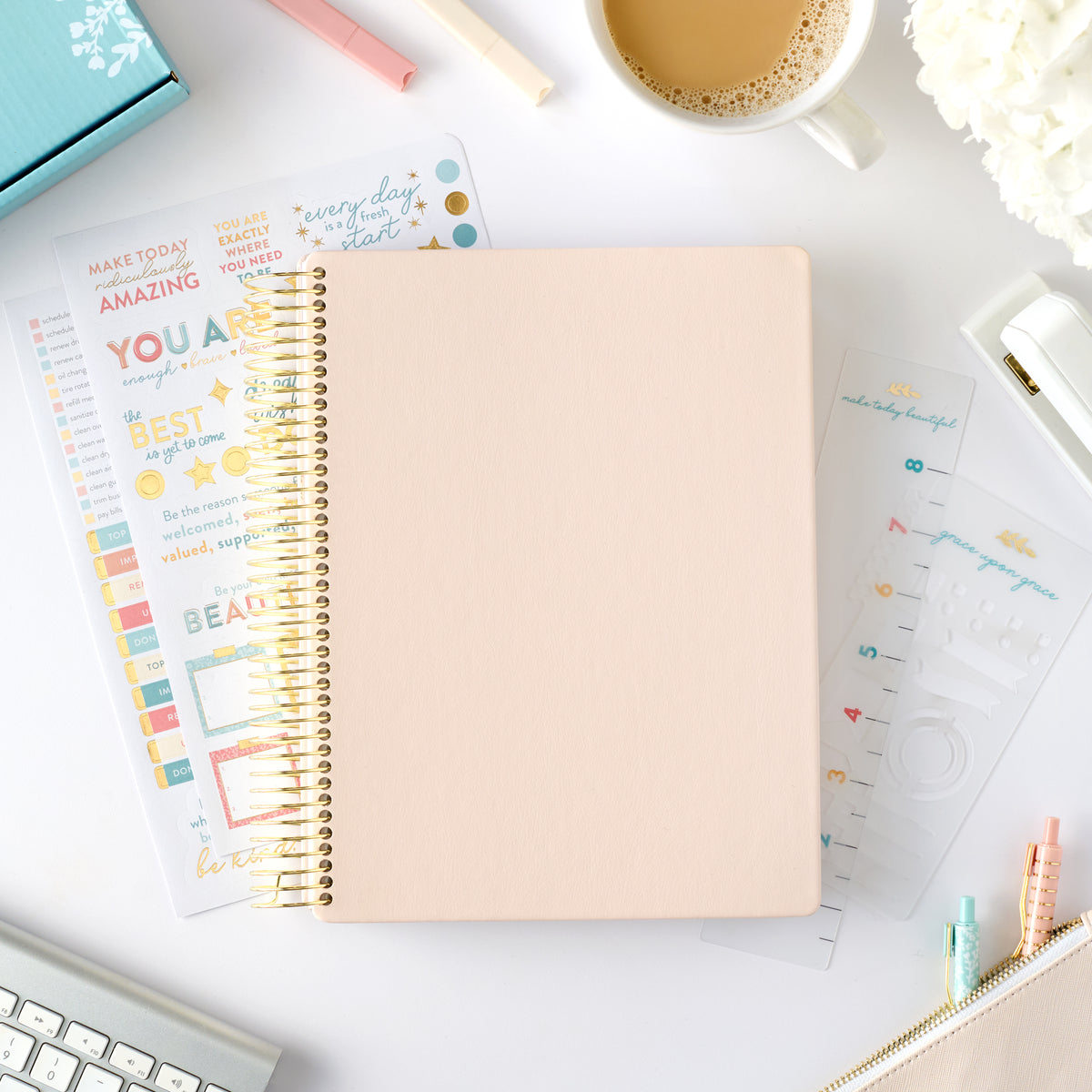 2026 blush home planner cover