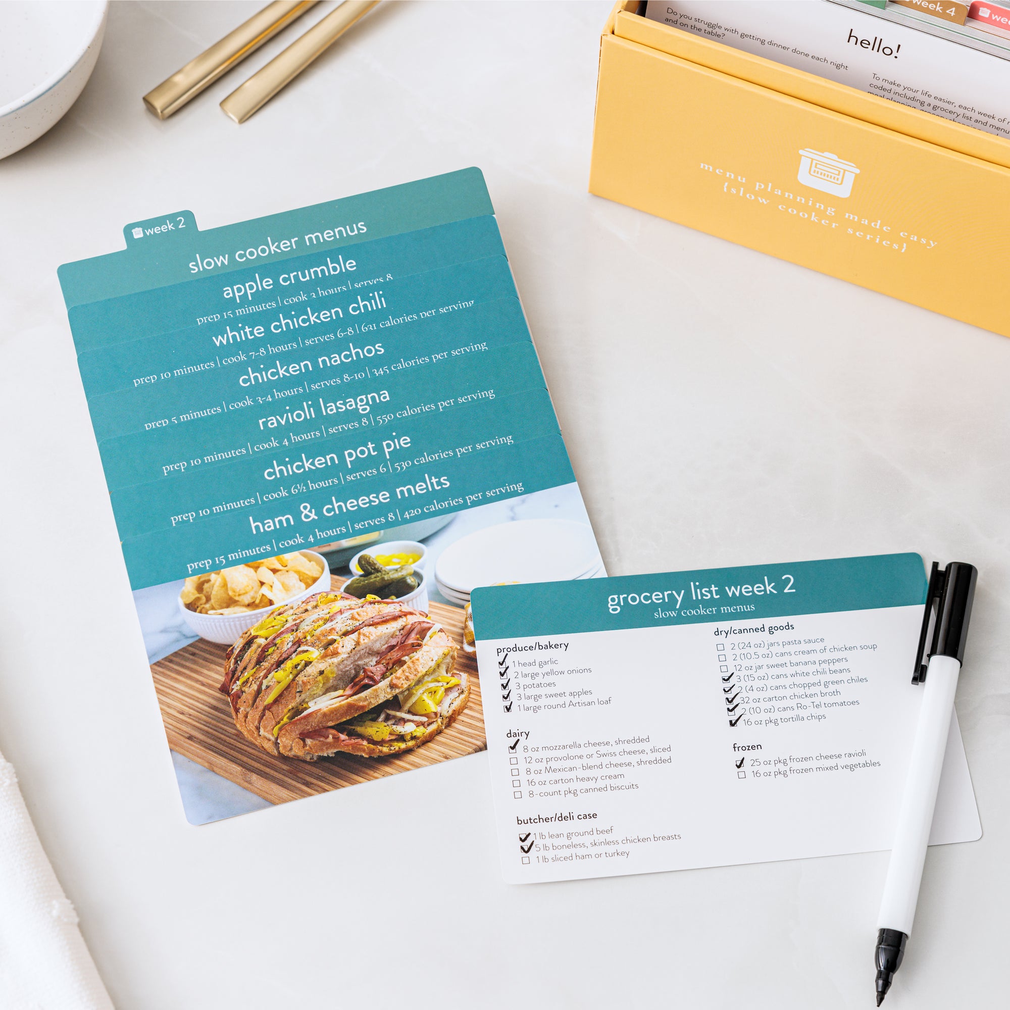 Slow Cooker Meal Plans Pack | Passionate Penny Pincher