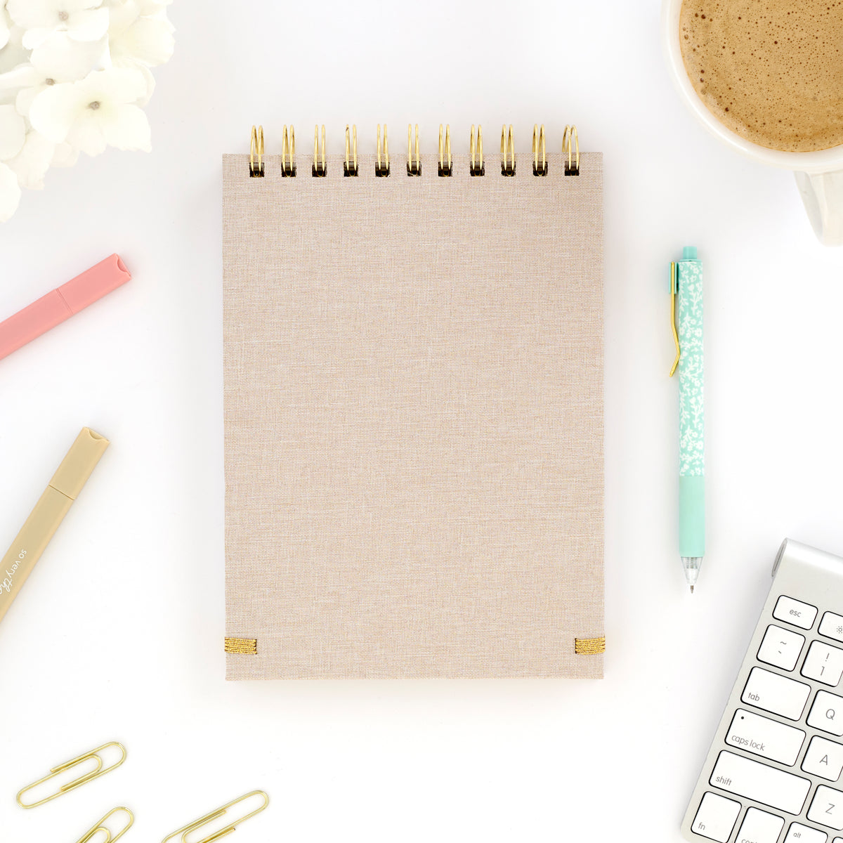 spiral notebook back cover