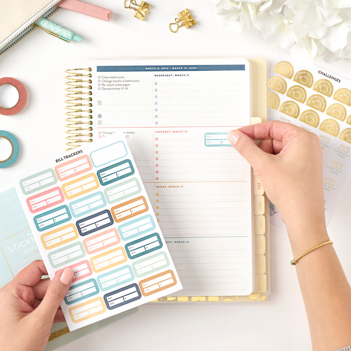 money planner stickers in 2026 home planner