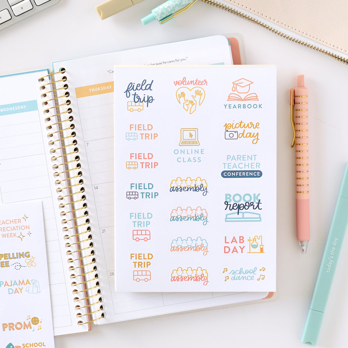 student sticker sheets view 5