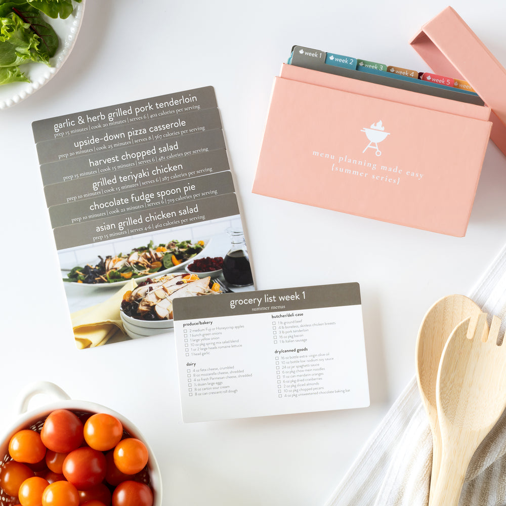 Menu Boxes - Passionate Penny Pincher