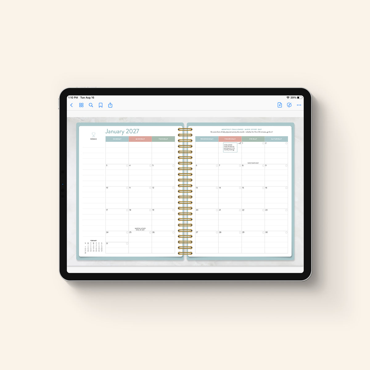 Wellness Tracker (Digital, 2027)